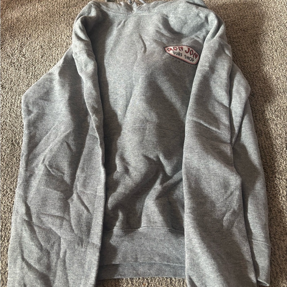 Ron Jon Gray Surf Shop Women's Hoodie